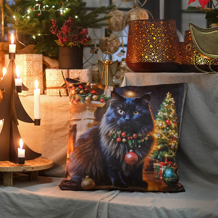 Kudde: katt jul steampunk