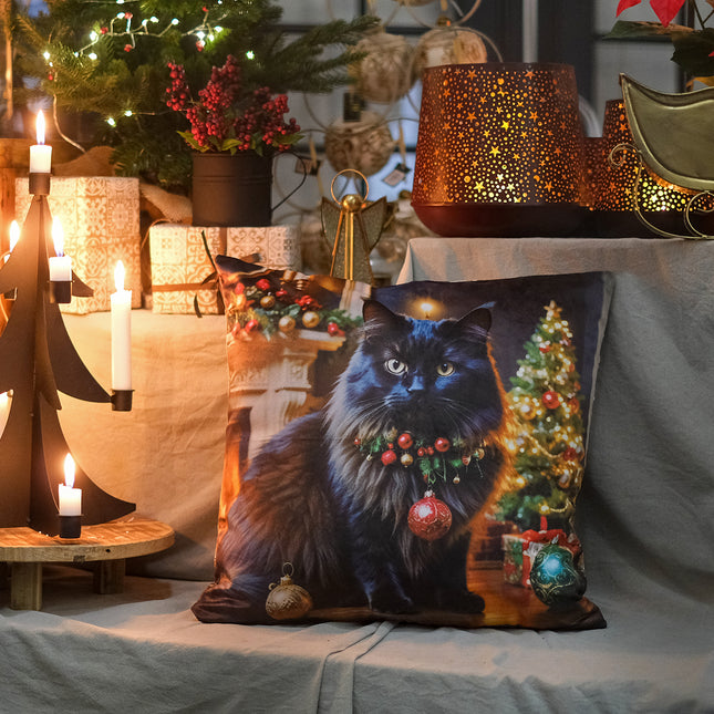 Kudde: katt jul steampunk