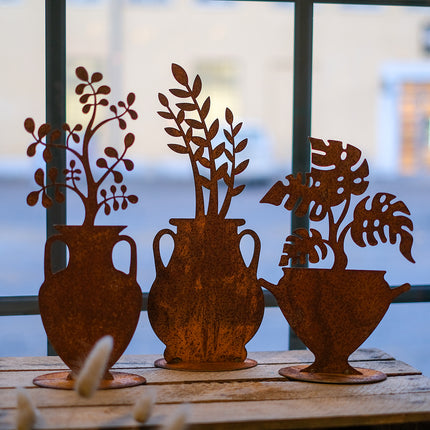 Rostiga växtsiluetter (nya)