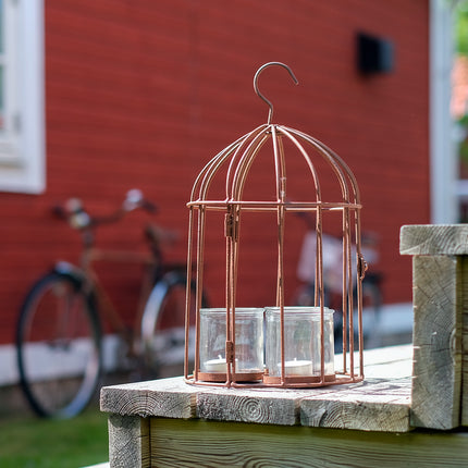 Ljuslykta fågelbur