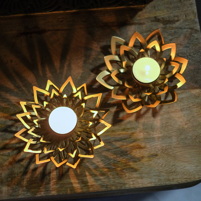 Värmeljushållare mandala