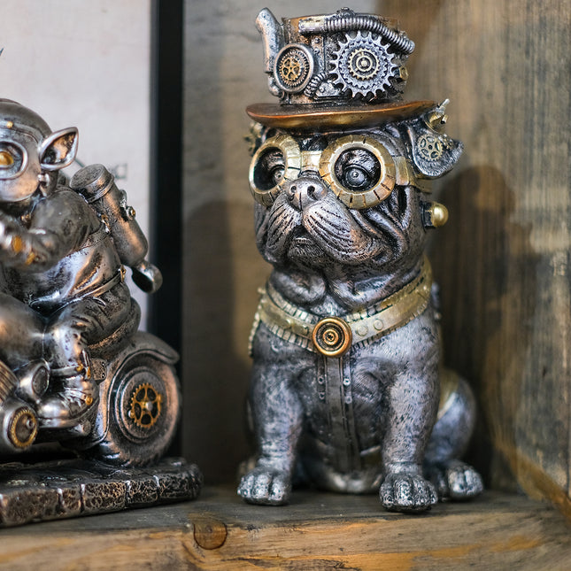 Bulldog steampunk