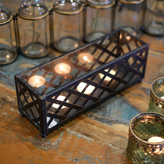 Värmeljuslykta Tre Ljus