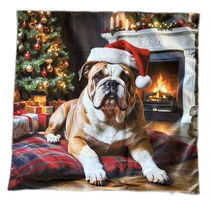 Kudde: bulldog jul steampunk