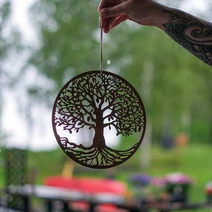 Hänge Livets Träd rostig