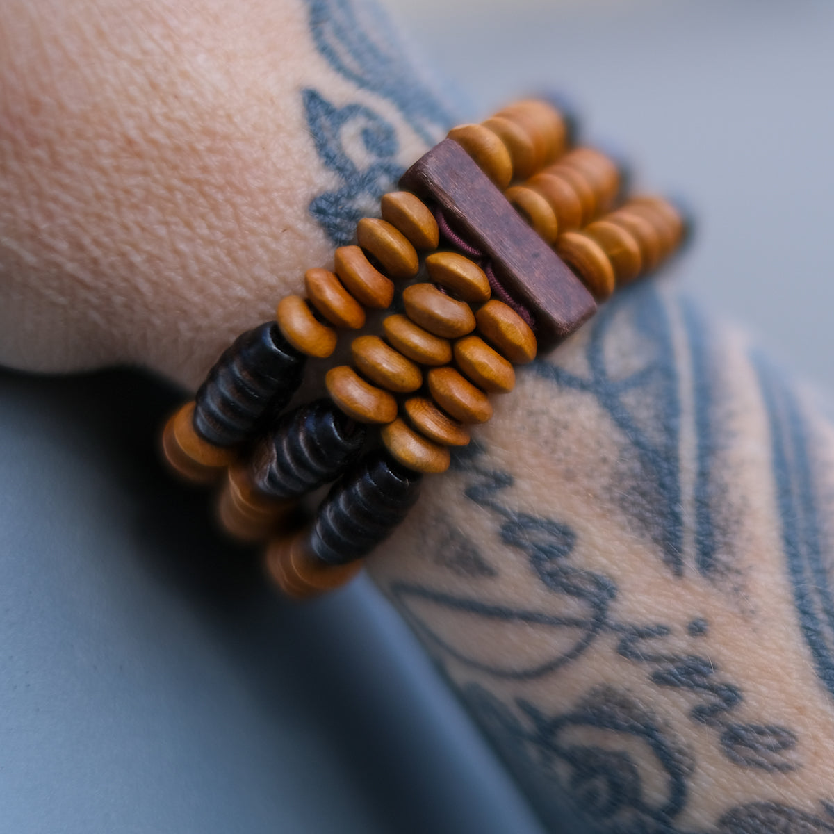 Tara armband träkulor