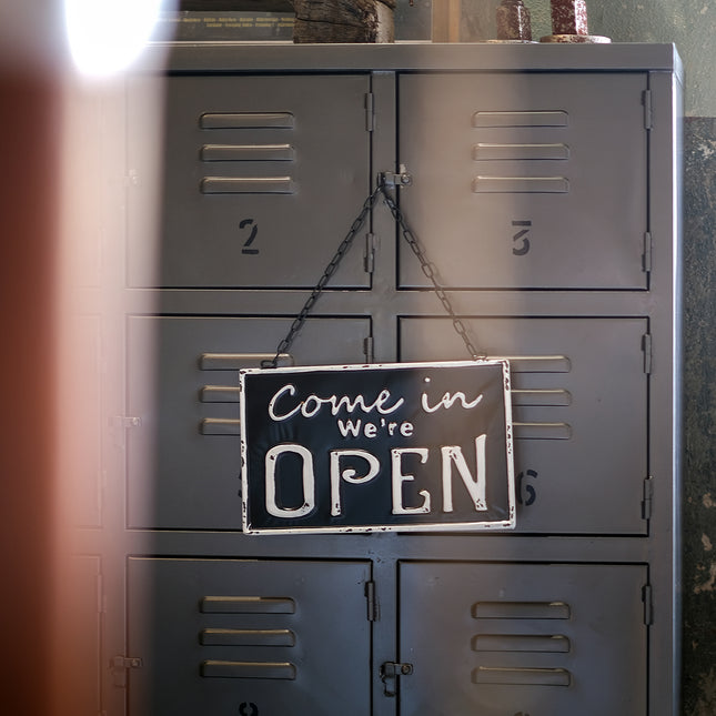Skylt Open/closed