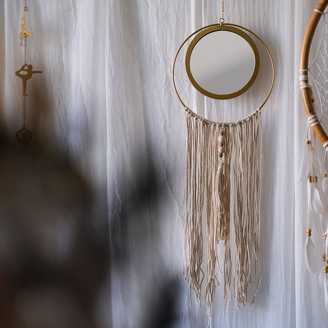 Boho-hänge med spegel