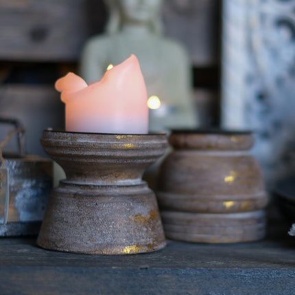 Blockljusstake Shiva