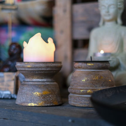 Blockljusstake Parvati