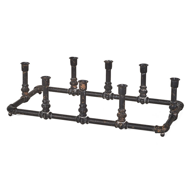 Bordsljusstake metallrör