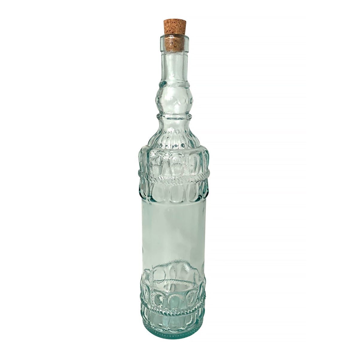Dekorativ glasflaska med kork