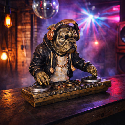 Figur DJ hund