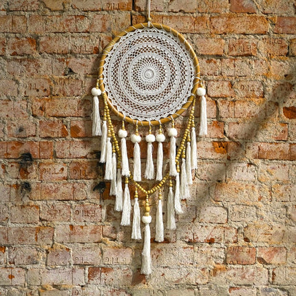 Stor drömfångare pom-pom