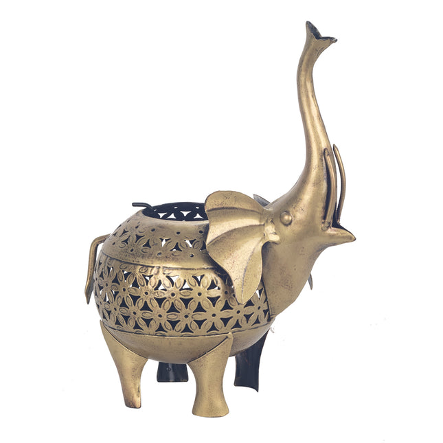 Värmeljuslykta elefant