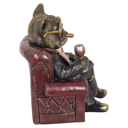 Figur hund gentleman