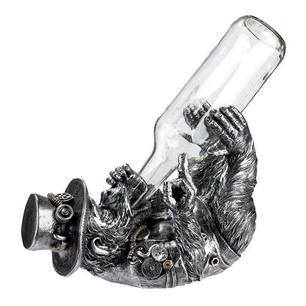 Flaskhållare apa steampunk