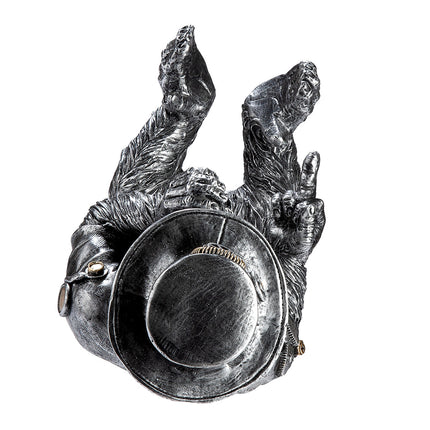 Flaskhållare apa steampunk