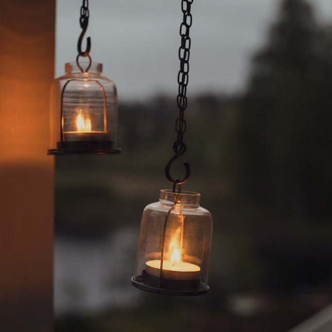 Hängande värmeljuslykta