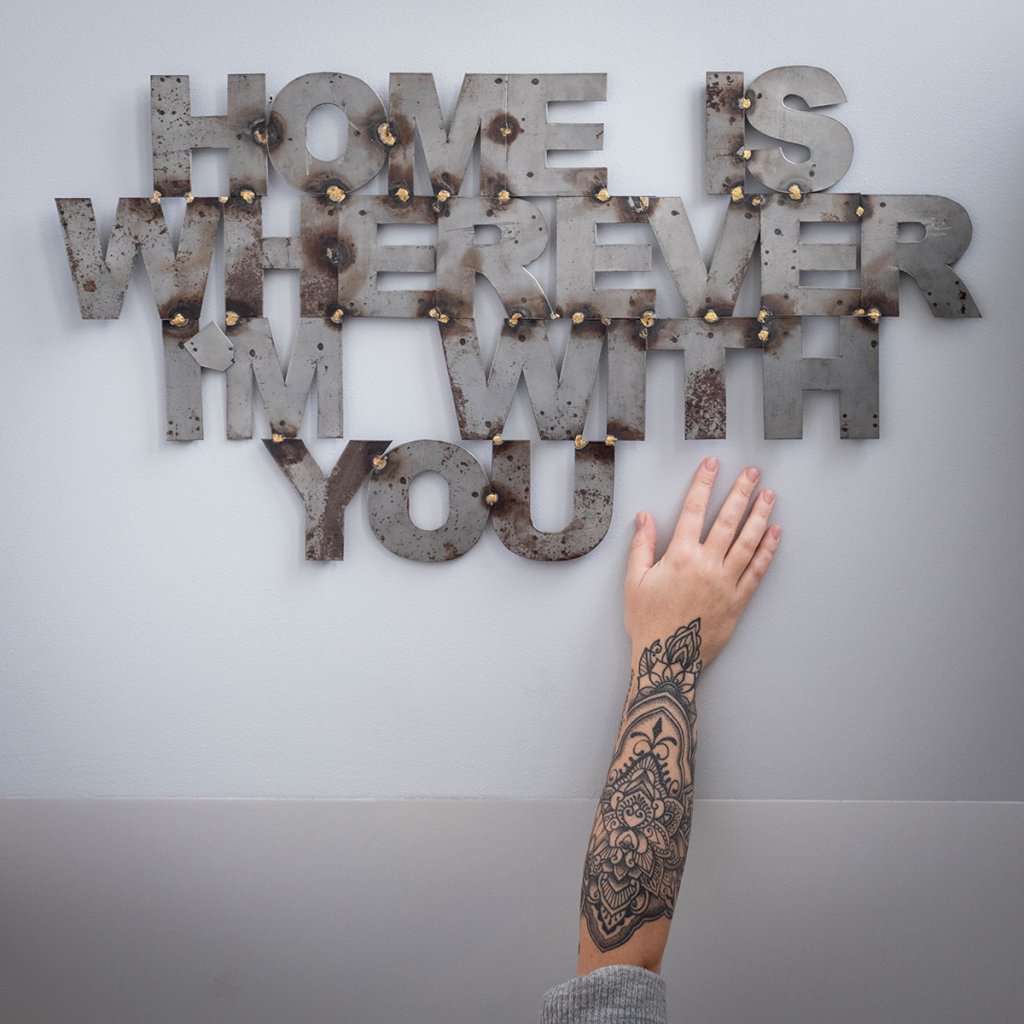 Home is wherever I'm with you