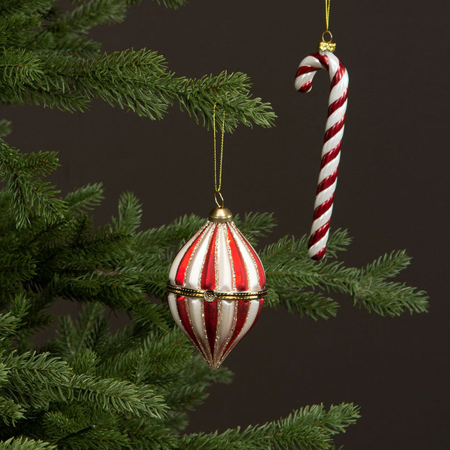 Öppningsbar gammaldags julkula