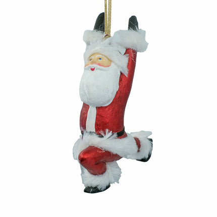 Julgranshänge yoga-tomtar (set)