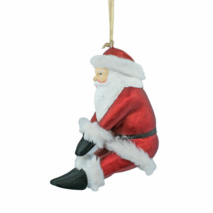 Julgranshänge yoga-tomtar (set)