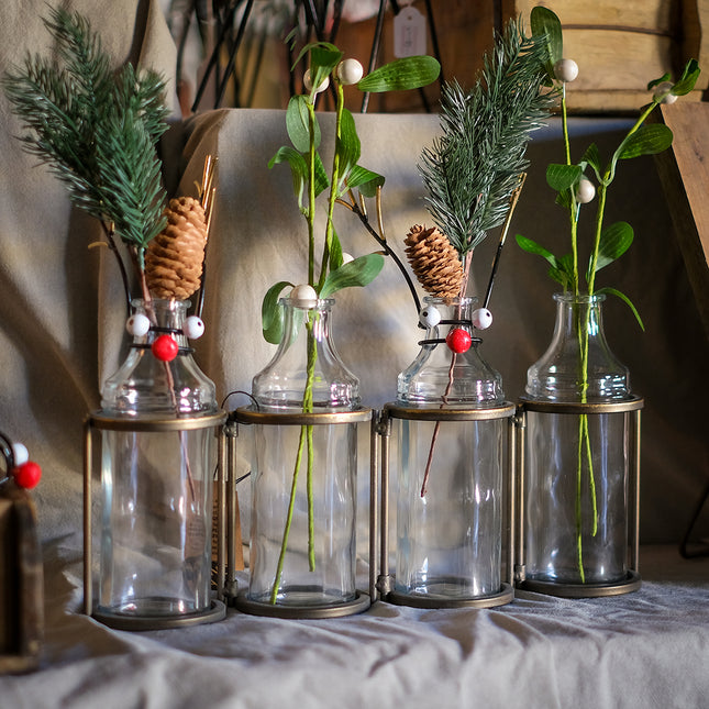 Flaskdekoration julren