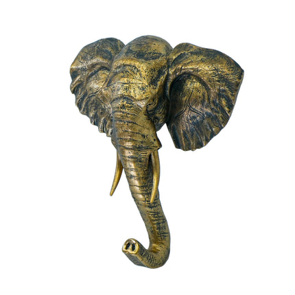 Väggkrok elefant (ansikte)