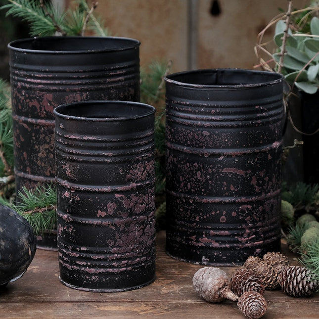 Kruka metallcylinder