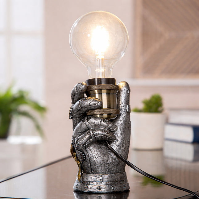 Lampa hand steampunk