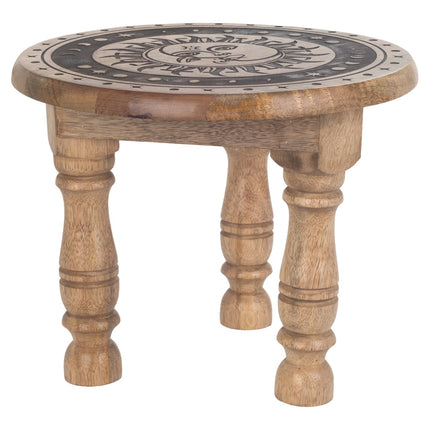 Litet bord - sol & måne