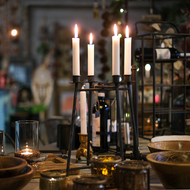 Bordsljusstake för fyra stearinljus