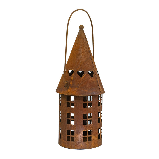 Rostig ljuslykta torn