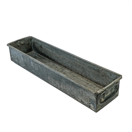 Metallförvaring indisk vintage brödform