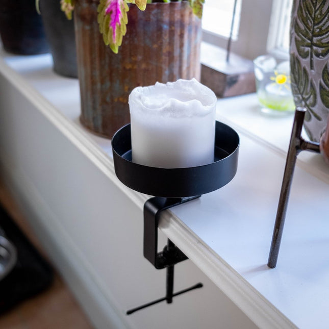 Blockljushållare bordskant