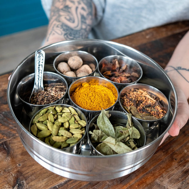 Masala dabba - indisk kryddförvaring