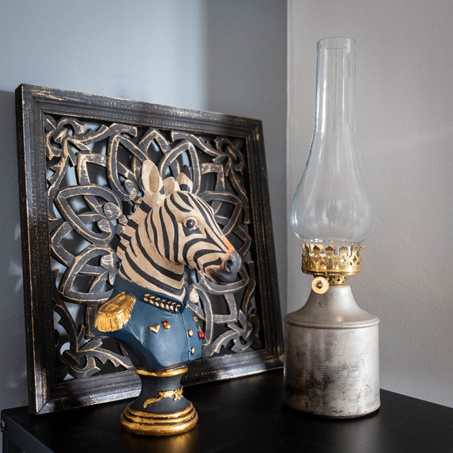 Oljelampa värmeljus