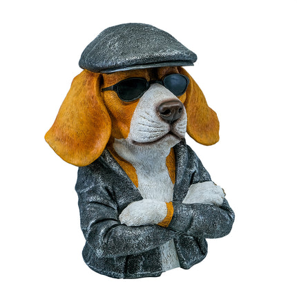 Franky Cool - hund i gubbhatt