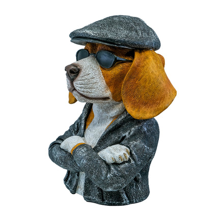 Franky Cool - hund i gubbhatt