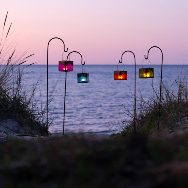 Fyrkantiga indiska ljuslyktor