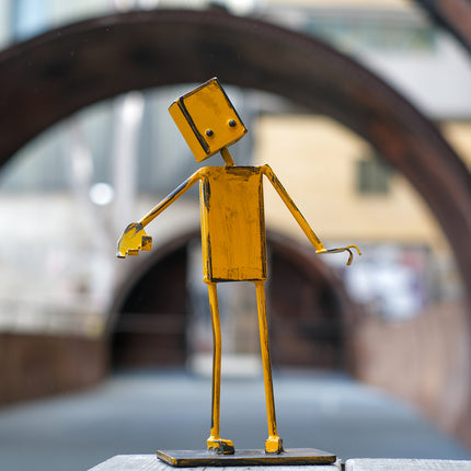 Metallfigur - Roboten “Blinky”