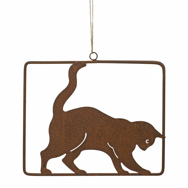 Katt i ram - hängande dekoration