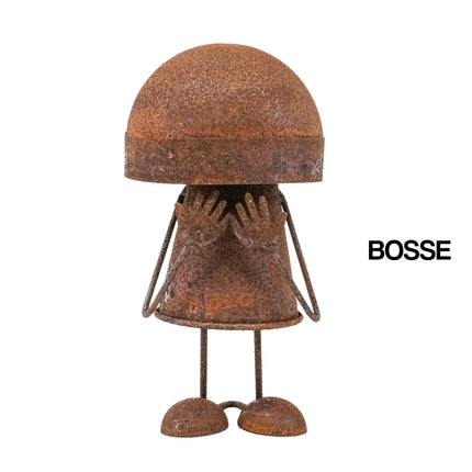 Rostig svampfigur - Bosse & Bob