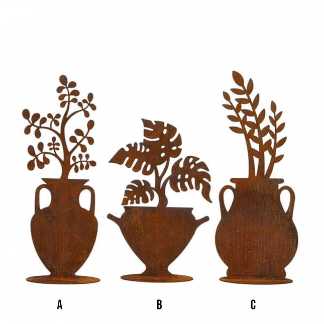 Rostiga växtsiluetter (nya)