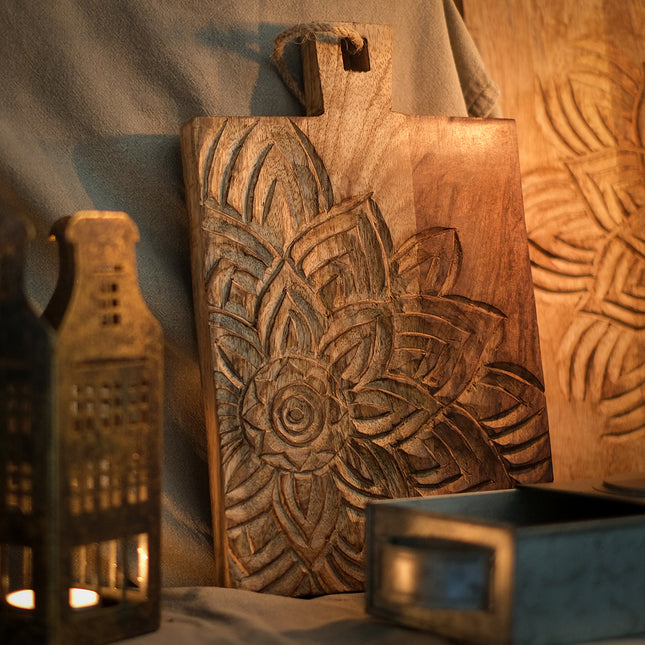 Skärbräda mandala liten