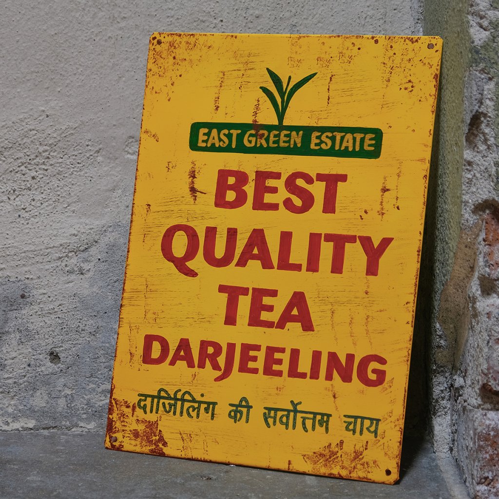 Indisk skylt - Best Quality Tea