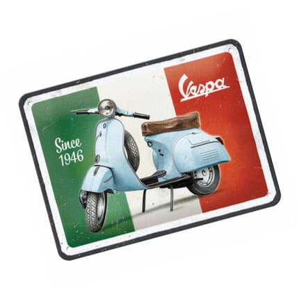 Skylt: Vespa