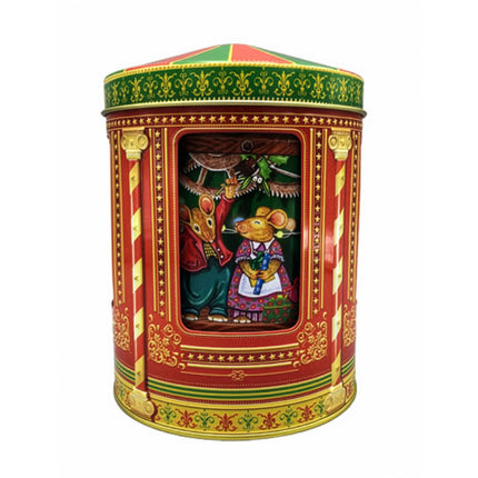 Julburk med speldosa