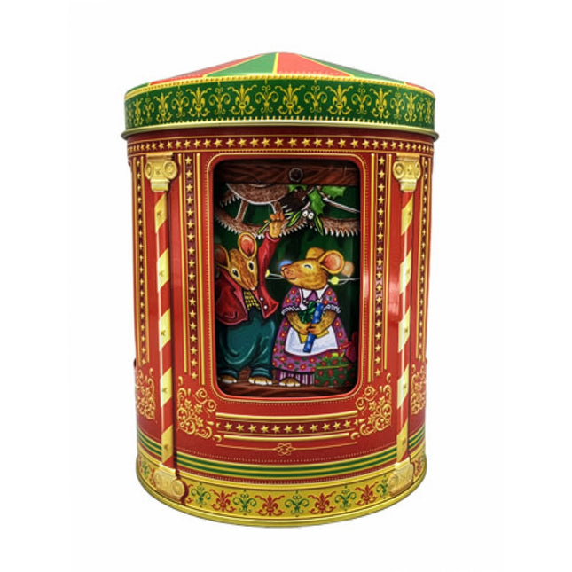 Julburk med speldosa